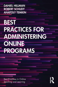 Cover image: Best Practices for Administering Online Programs 1st edition 9780367349745