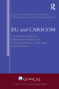 Imagen de portada: EU and CARICOM 1st edition 9780367857769
