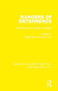 Cover image: Dangers of Deterrence 1st edition 9780367535131