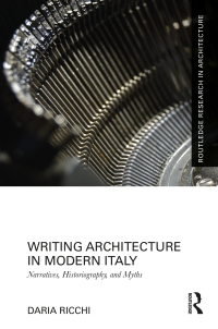 Imagen de portada: Writing Architecture in Modern Italy 1st edition 9780367431112