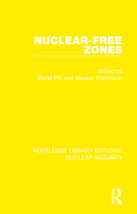 表紙画像: Nuclear-Free Zones 1st edition 9780367530341