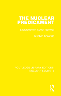 Omslagafbeelding: The Nuclear Predicament 1st edition 9780367543259