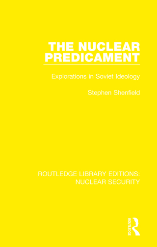 Imagen de portada: The Nuclear Predicament 1st edition 9780367543259