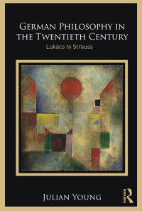 Imagen de portada: German Philosophy in the Twentieth Century 1st edition 9780367468194