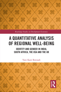 Cover image: A Quantitative Analysis of Regional Well-Being 1st edition 9780367564278