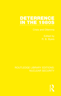 Cover image: Deterrence in the 1980s 1st edition 9780367542368