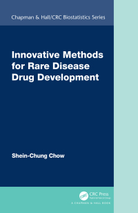 Imagen de portada: Innovative Methods for Rare Disease Drug Development 1st edition 9780367502102