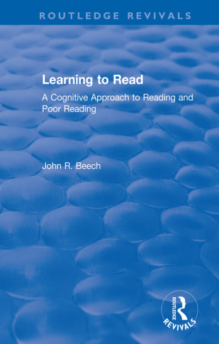 Immagine di copertina: Learning to Read 1st edition 9780367611439