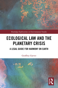 Immagine di copertina: Ecological Law and the Planetary Crisis 1st edition 9780367612955
