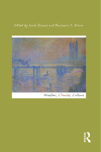 Cover image: Weather, Climate, Culture 1st edition 9781859736920