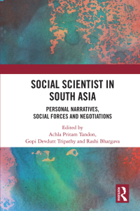 Immagine di copertina: Social Scientist in South Asia 1st edition 9781138369771