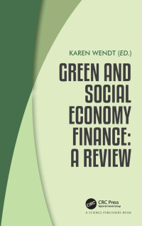 Cover image: Green and Social Economy Finance 1st edition 9780367555191