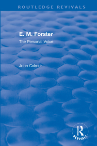 Imagen de portada: E. M. Forster 1st edition 9780367621520