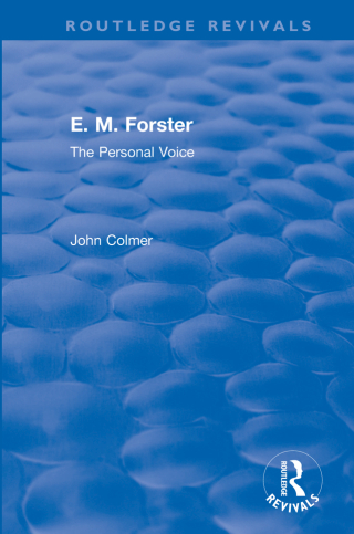 Cover image: E. M. Forster 1st edition 9780367621520