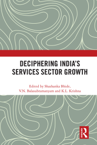 Imagen de portada: Deciphering India's Services Sector Growth 1st edition 9780367623098