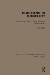Cover image: Puritans in Conflict 1st edition 9780367625863