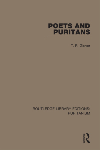 Cover image: Poets and Puritans 1st edition 9780367626631