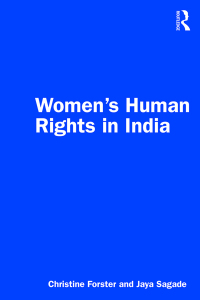 Titelbild: Women’s Human Rights in India 1st edition 9780367444884