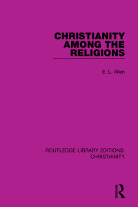 Titelbild: Christianity Among the Religions 1st edition 9780367623111