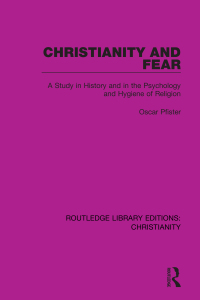 Immagine di copertina: Christianity and Fear 1st edition 9780367631567