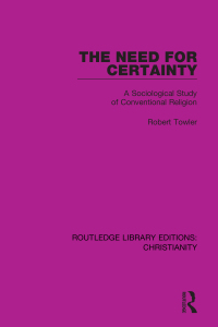 Titelbild: The Need for Certainty 1st edition 9780367631659