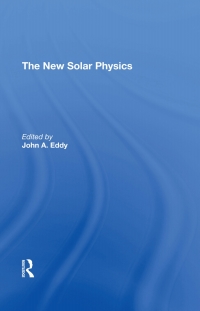 Cover image: The New Solar Physics 1st edition 9780367309862