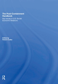 Imagen de portada: The Post-Containment Handbook 1st edition 9780367295271