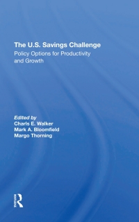 Cover image: The U.S. Savings Challenge 1st edition 9780367312282