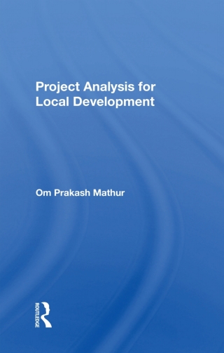 Imagen de portada: Project Analysis For Local Development 1st edition 9780367284442