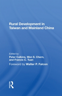 صورة الغلاف: Rural Development In Taiwan And Mainland China 1st edition 9780367286286