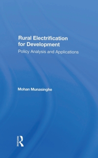 صورة الغلاف: Rural Electrification For Development 1st edition 9780367286323