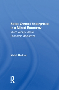 Cover image: State-owned Enterprises In A Mixed Economy 1st edition 9780367288778