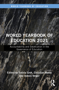 Cover image: World Yearbook of Education 2021 1st edition 9780367856502