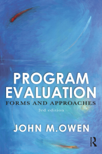 Cover image: Program Evaluation 3rd edition 9780367719081