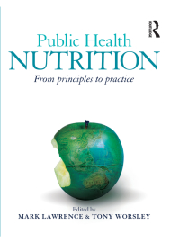 صورة الغلاف: Public Health Nutrition 1st edition 9780367719128