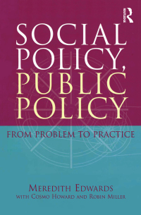 Cover image: Social Policy, Public Policy 1st edition 9781864489484