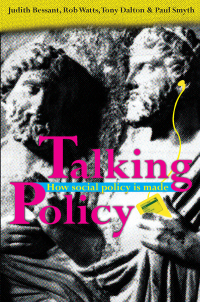 Cover image: Talking Policy 1st edition 9781741145182