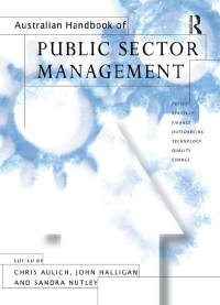 Cover image: Australian Handbook of Public Sector Management 1st edition 9780367717445