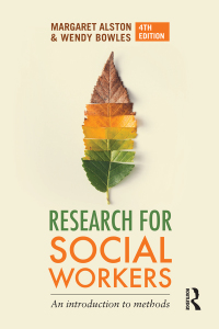 Cover image: Research for Social Workers 4th edition 9780367719210