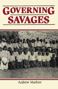 Cover image: Governing Savages 1st edition 9780044421504