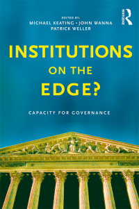 Imagen de portada: Institutions on the edge? 1st edition 9781865084831