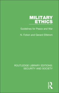 Titelbild: Military Ethics 1st edition 9780367608507