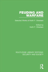 صورة الغلاف: Feuding and Warfare 1st edition 9780367609405