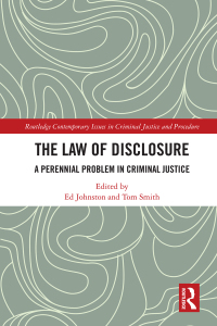 Imagen de portada: The Law of Disclosure 1st edition 9780367638429