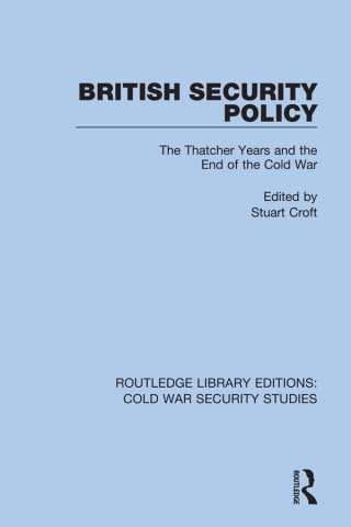 Titelbild: British Security Policy 1st edition 9780367568481