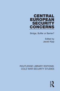 Imagen de portada: Central European Security Concerns 1st edition 9780367612207