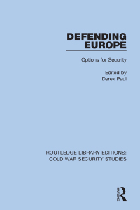 Cover image: Defending Europe 1st edition 9780367566852