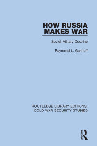 Cover image: How Russia Makes War 1st edition 9780367609993