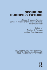 Imagen de portada: Securing Europe's Future 1st edition 9780367568900