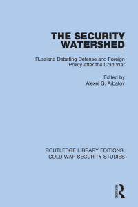 表紙画像: The Security Watershed 1st edition 9780367629069